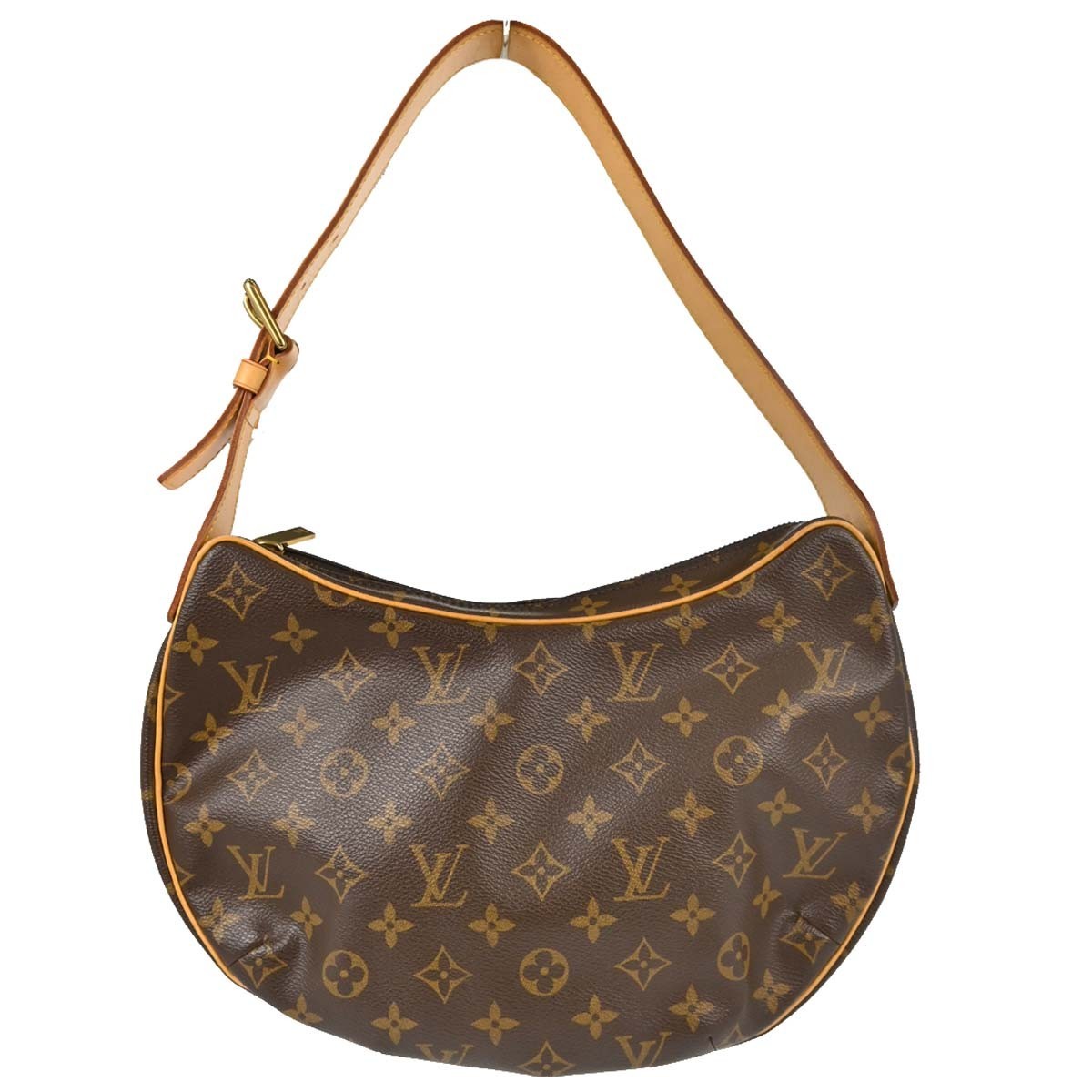 Louis Vuitton Croissant MM Vintage Handbag in Brown Monogram Canvas