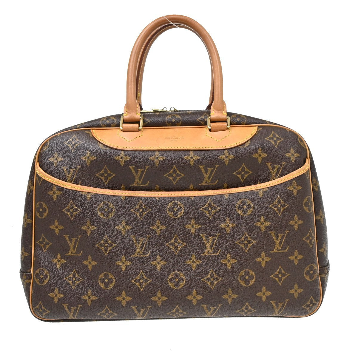 Louis Vuitton Deauville Vintage Handbag in Brown Monogram Canvas