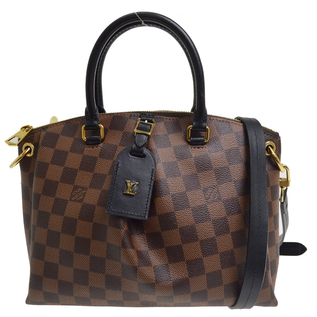 Louis Vuitton Odéon Tote PM Vintage Tote Bag in Brown Damier Ebène Canvas