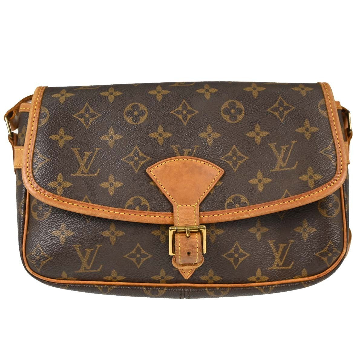 Louis Vuitton Sologne Vintage Crossbody Bag in Brown Monogram Canvas