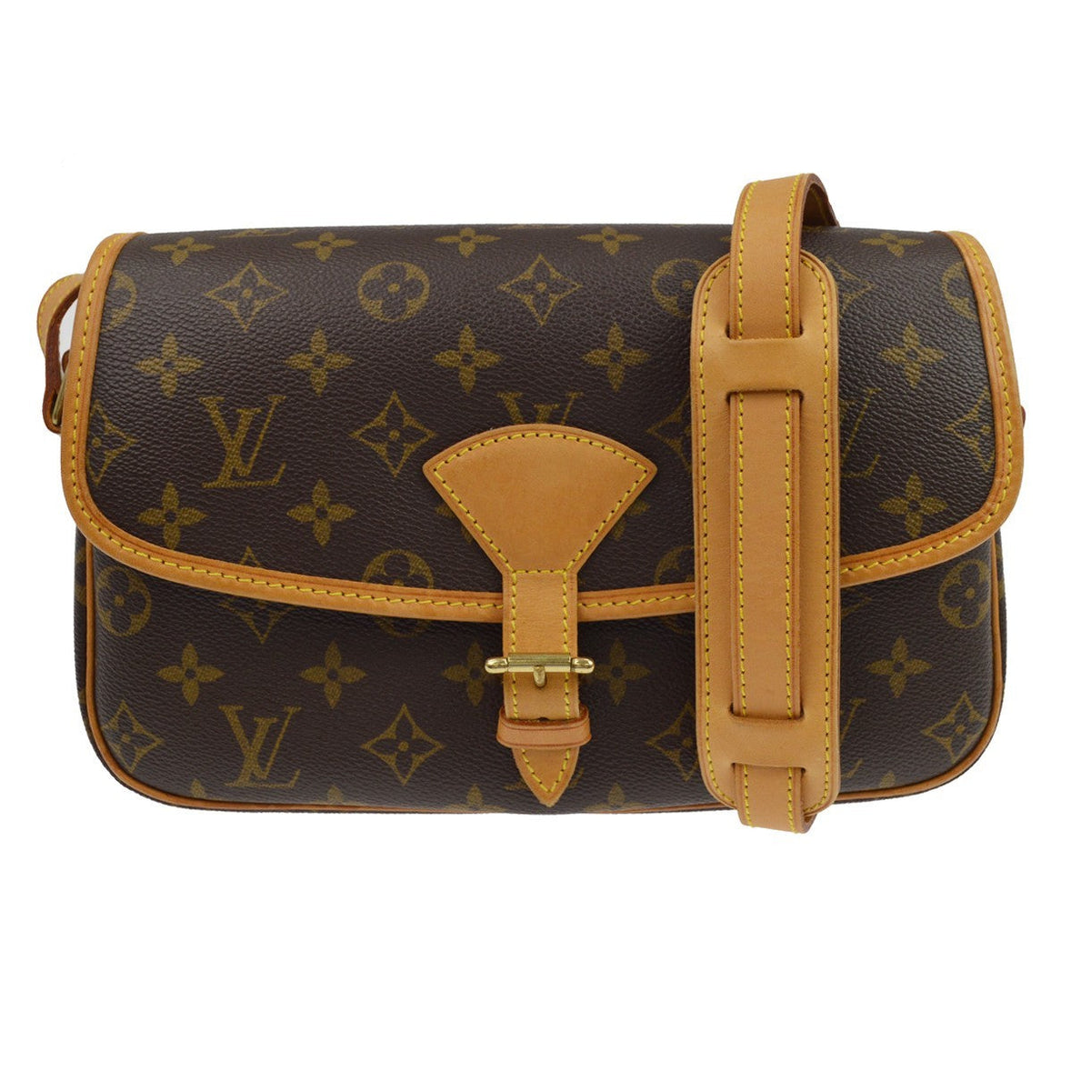 Louis Vuitton Sologne Vintage Crossbody Bag in Brown Monogram Canvas