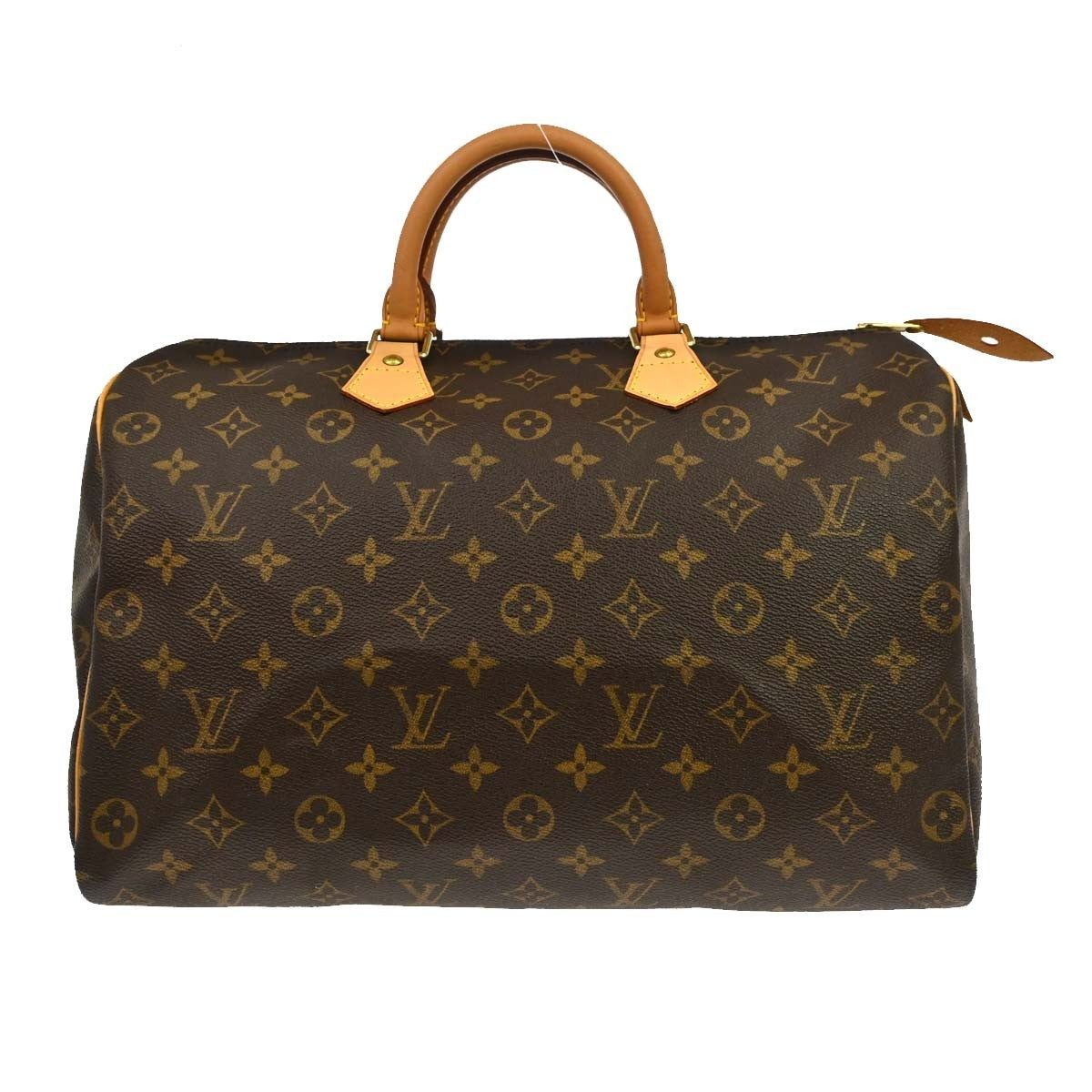 Louis Vuitton Speedy 35 Vintage Handbag in Brown Monogram Canvas