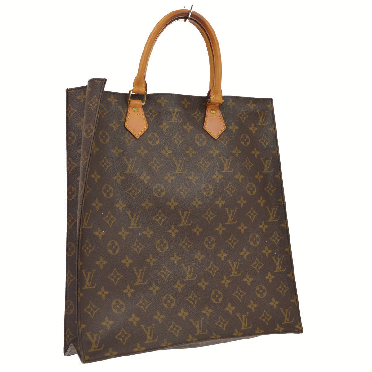 Louis Vuitton Monogram Sac Plat Tote Handbag