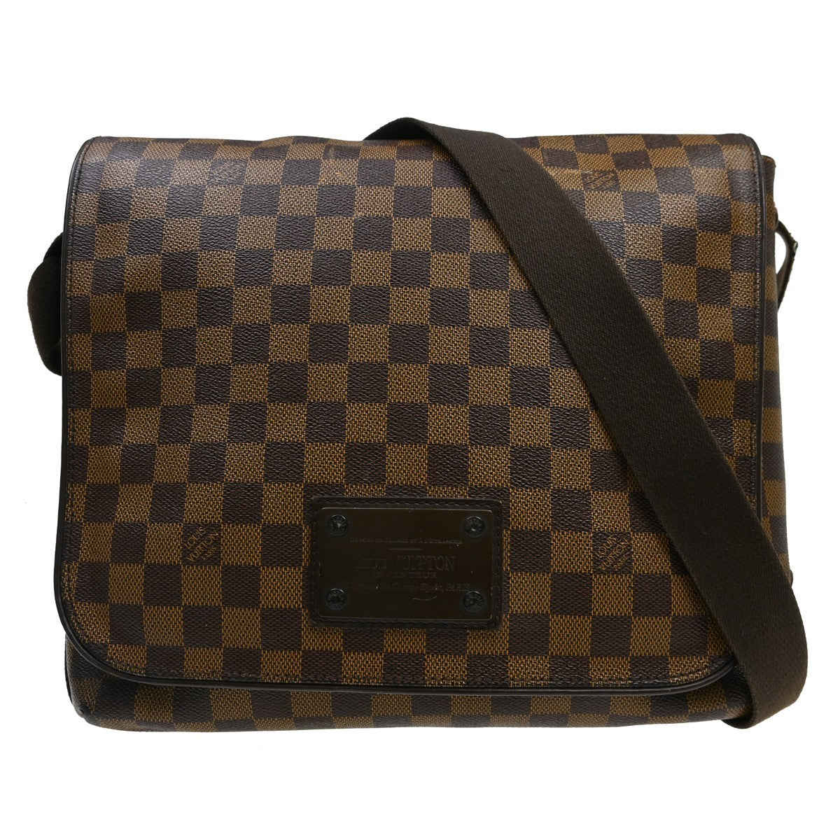 Louis Vuitton Damier Brooklyn MM Shoulder Bag