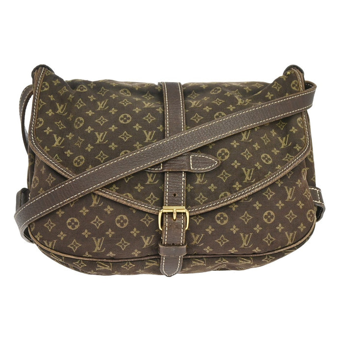 Louis Vuitton Mini Lin Saumur 30 Shoulder Bag