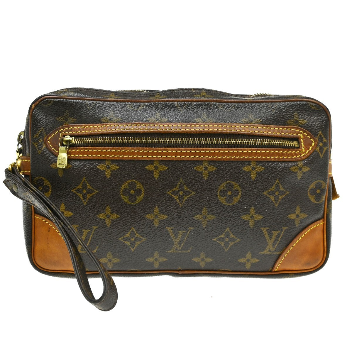 Louis Vuitton Marly Dragonne GM Clutch Bag Purse