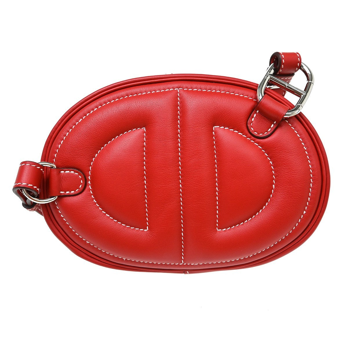 Hermès Rouge Vif Swift In the Loop Shoulder Bag