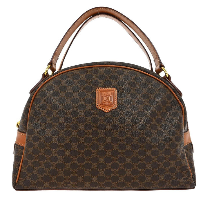 Celine Brown Macadam Handbag