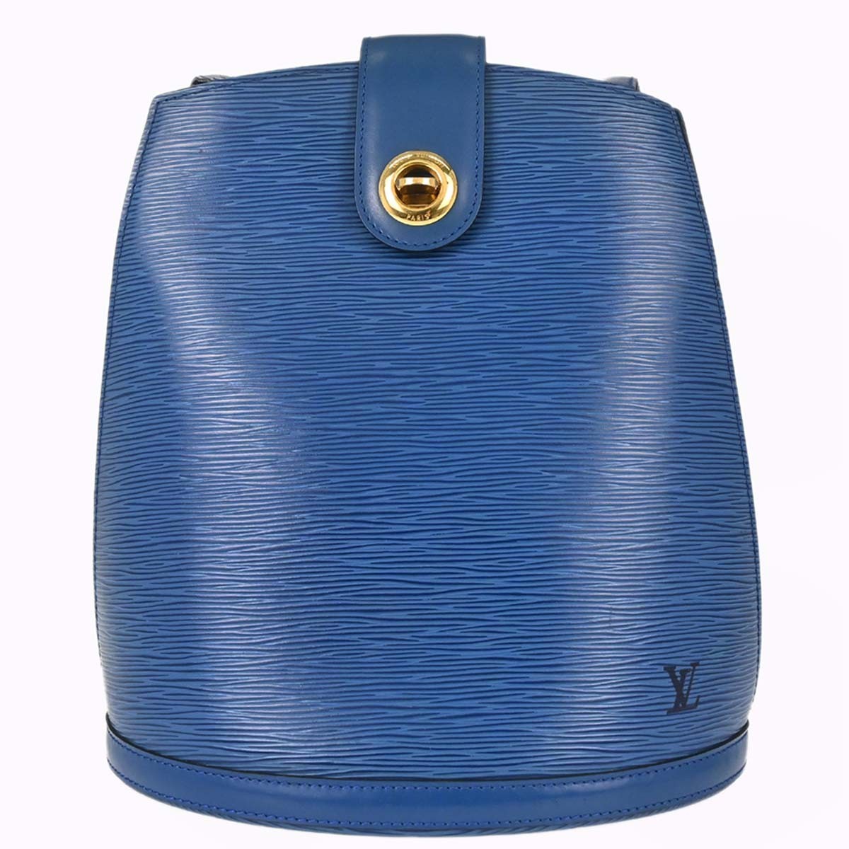 Louis Vuitton Blue Epi Cluny Shoulder Bag
