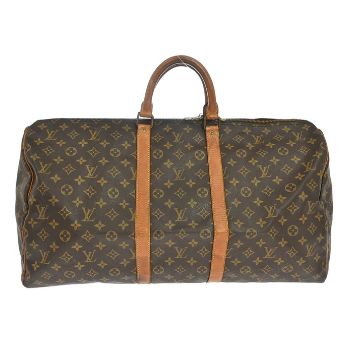 Louis Vuitton Keepall 55 Travel Handbag Monogram