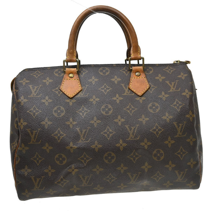 Louis Vuitton Speedy 30 Handbag Monogram Canvas