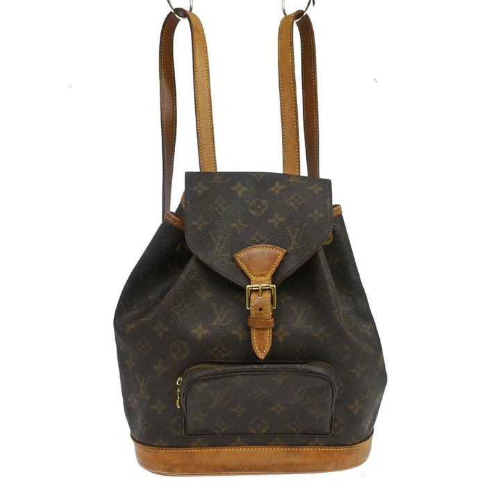 Louis Vuitton Montsouris MM Backpack Bag Monogram