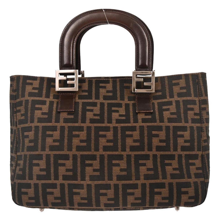 Fendi Brown Zucca Tote Handbag