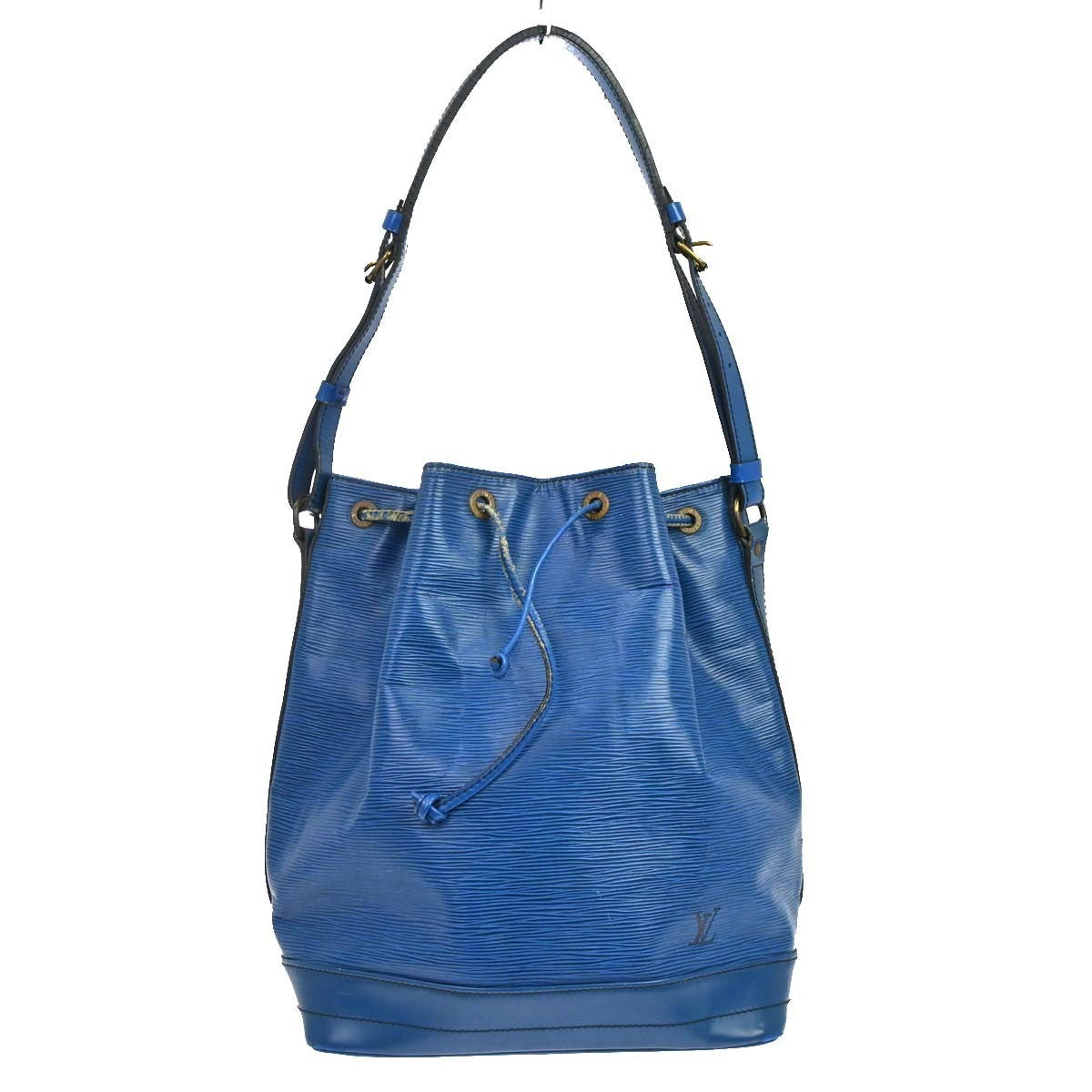 Louis Vuitton Blue Epi Noe Shoulder Bag