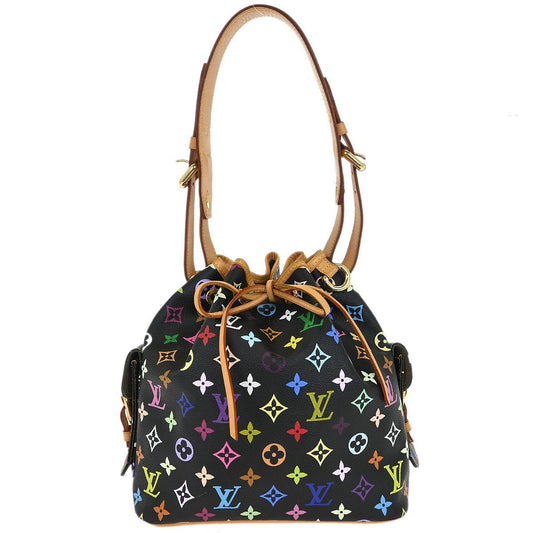 Louis Vuitton Black Monogram Multicolor Petite Noe - photo 1