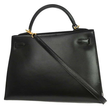 Hermes Black Box Calf Kelly 32 Sellier 2way - photo 2