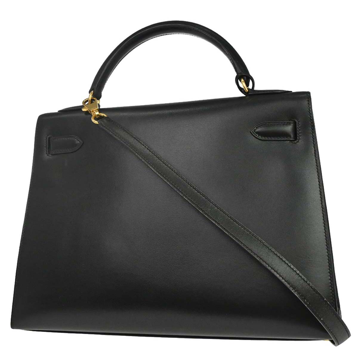 Hermes Black Box Calf Kelly 32 Sellier 2way - photo 2