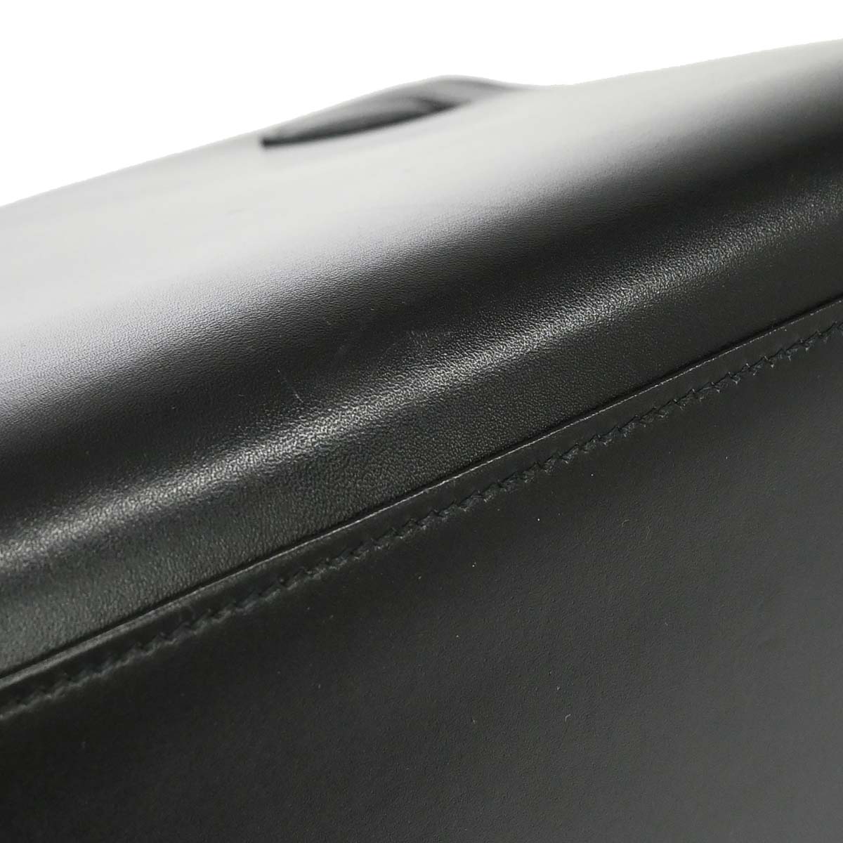 Hermes Black Box Calf Kelly 32 Sellier 2way - photo 7