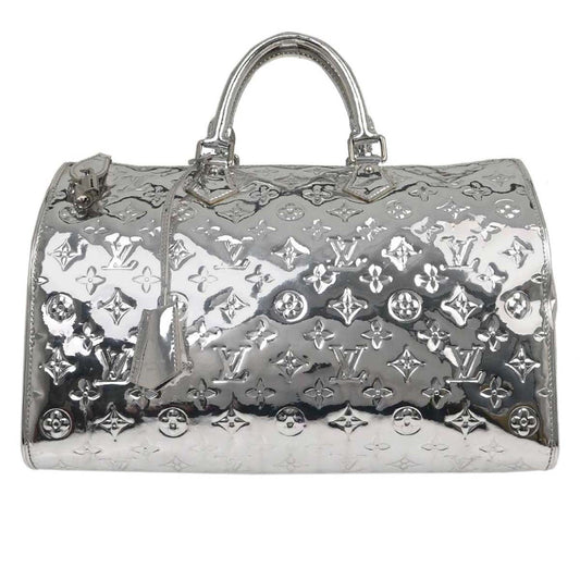 Louis Vuitton Silver Monogram Miroir Speedy 35 - photo 1