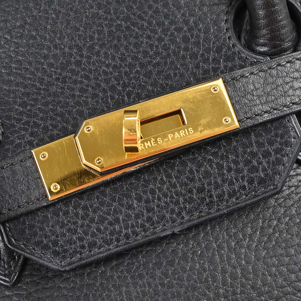 Hermes Black Ardennes Birkin 35 - photo 8