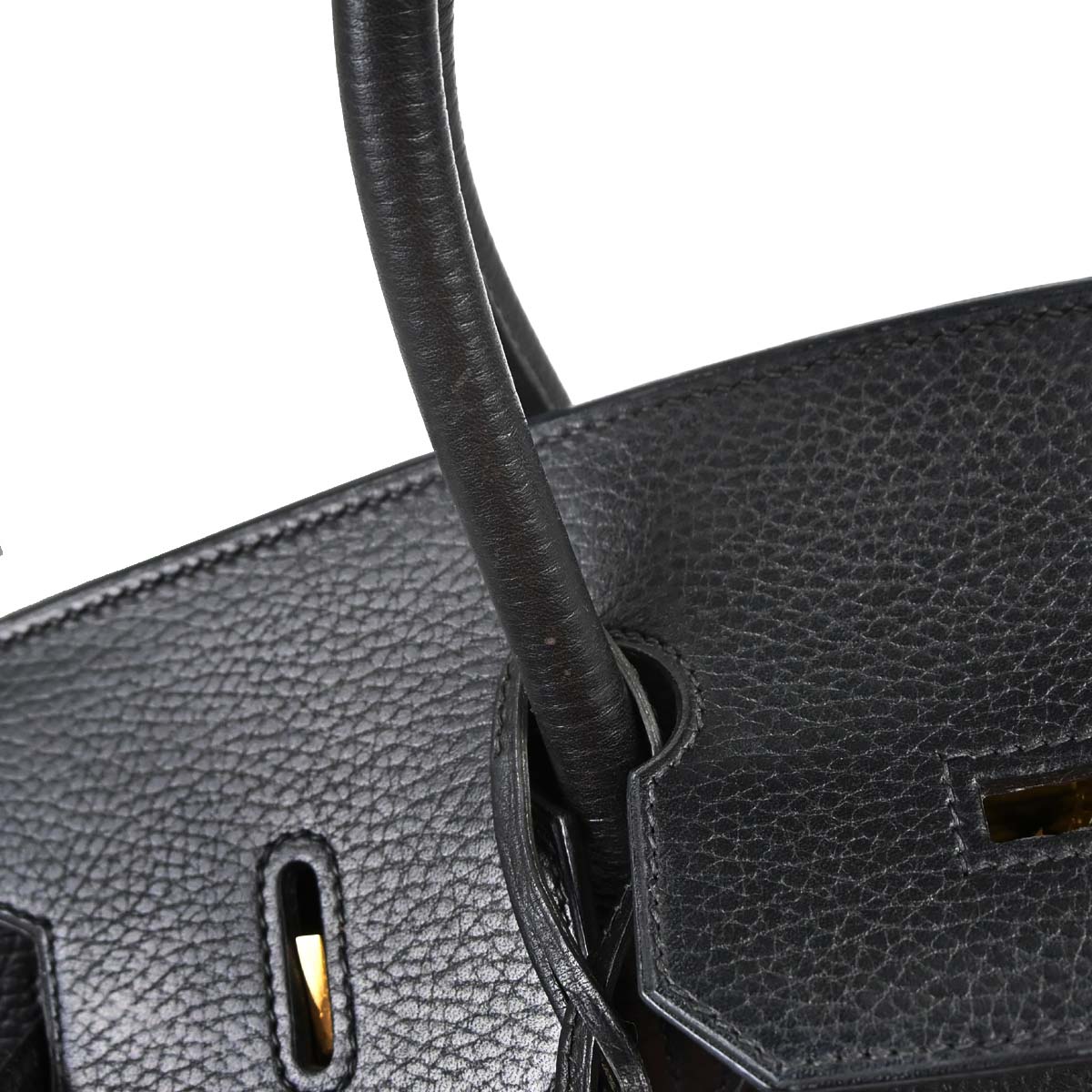 Hermes Black Ardennes Birkin 35 - photo 9