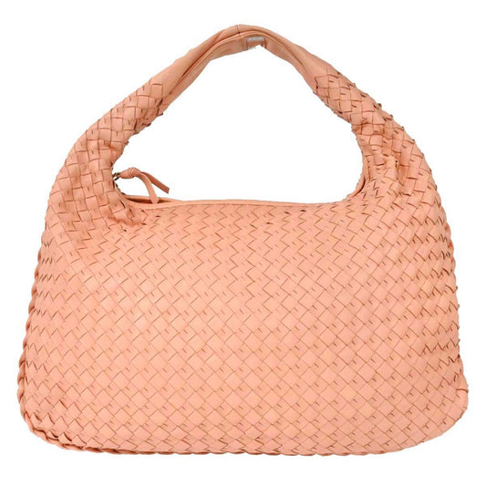 Bottega Veneta Pink Lambskin Intrecciato Hobo - photo 1
