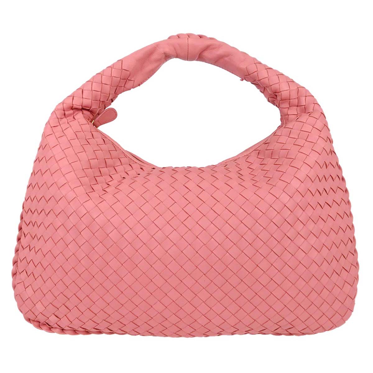 Bottega Veneta Pink Lambskin Intrecciato Hobo - photo 1