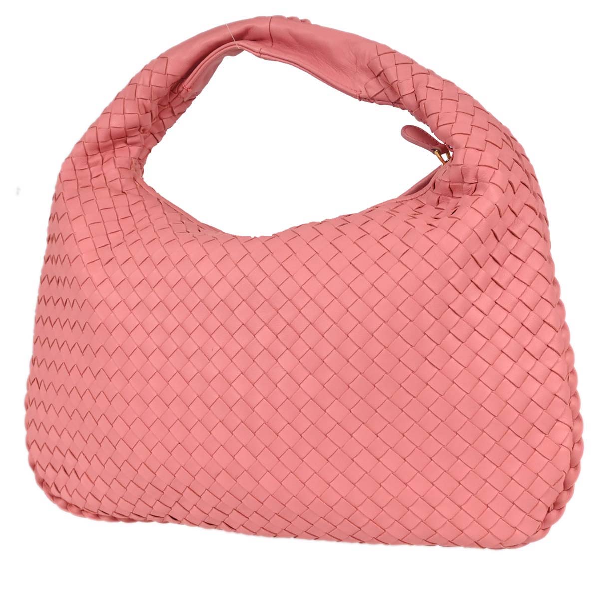 Bottega Veneta Pink Lambskin Intrecciato Hobo - photo 2