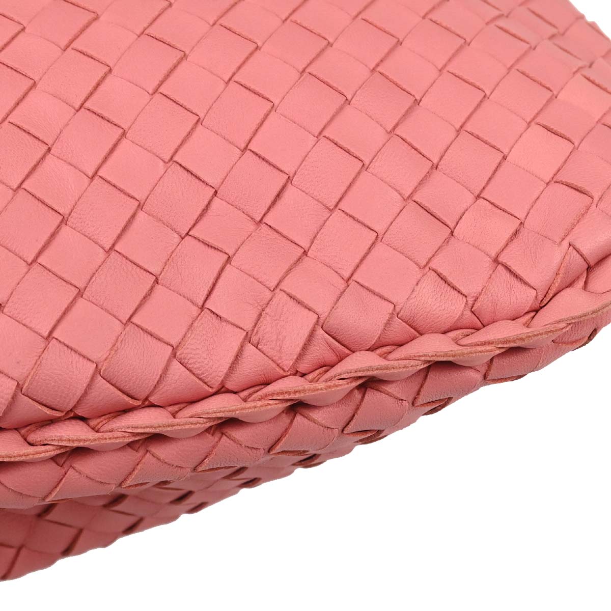 Bottega Veneta Pink Lambskin Intrecciato Hobo - photo 6