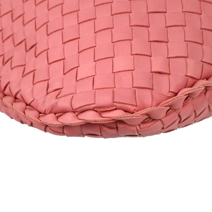 Bottega Veneta Pink Lambskin Intrecciato Hobo - photo 7