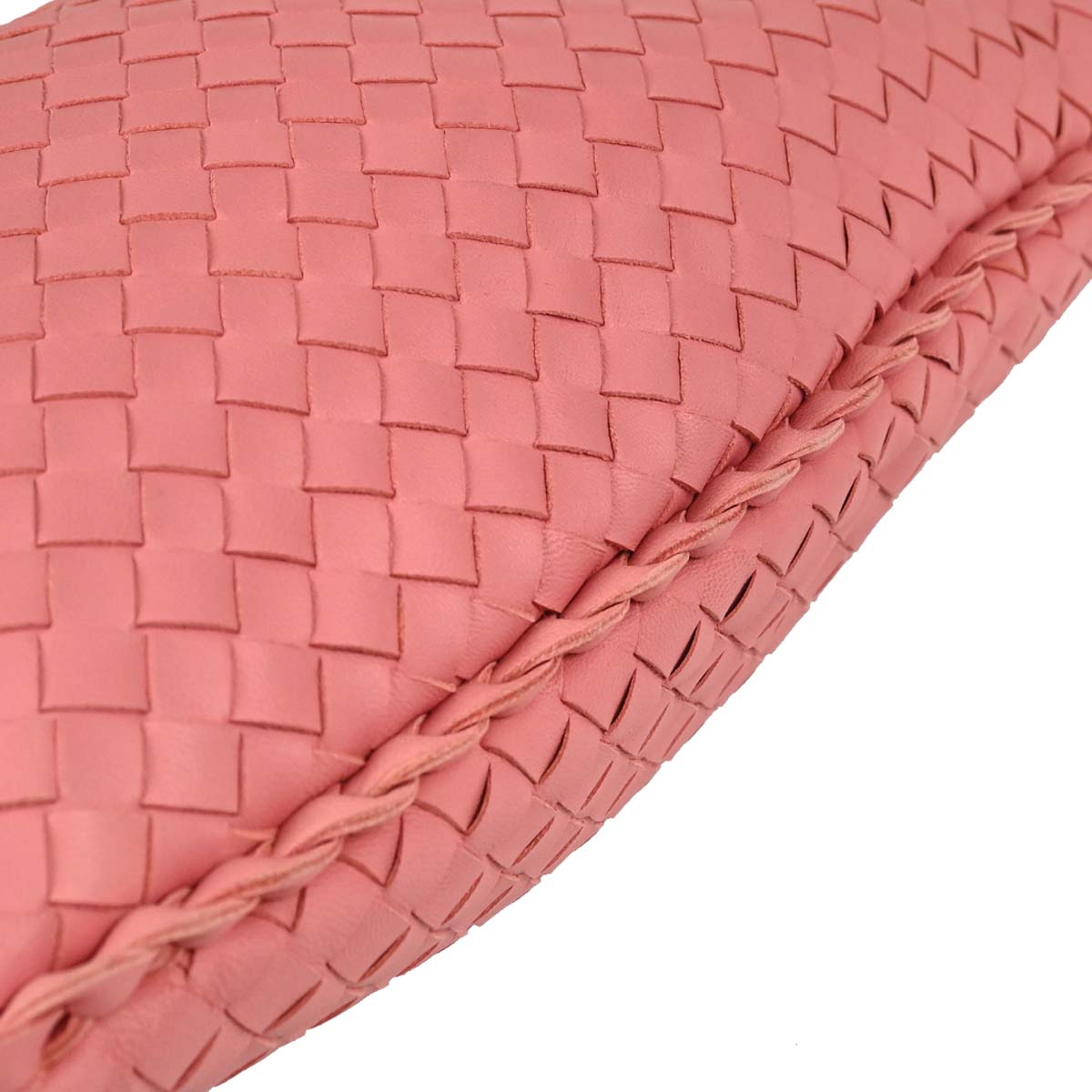 Bottega Veneta Pink Lambskin Intrecciato Hobo - photo 8