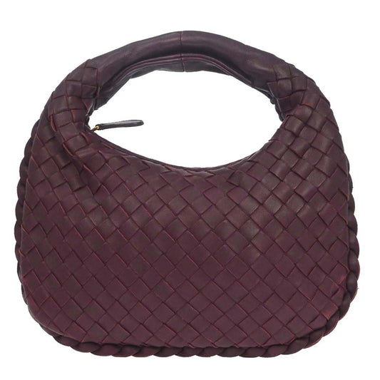 Bottega Veneta Purple Lambskin Intrecciato Hobo - photo 1