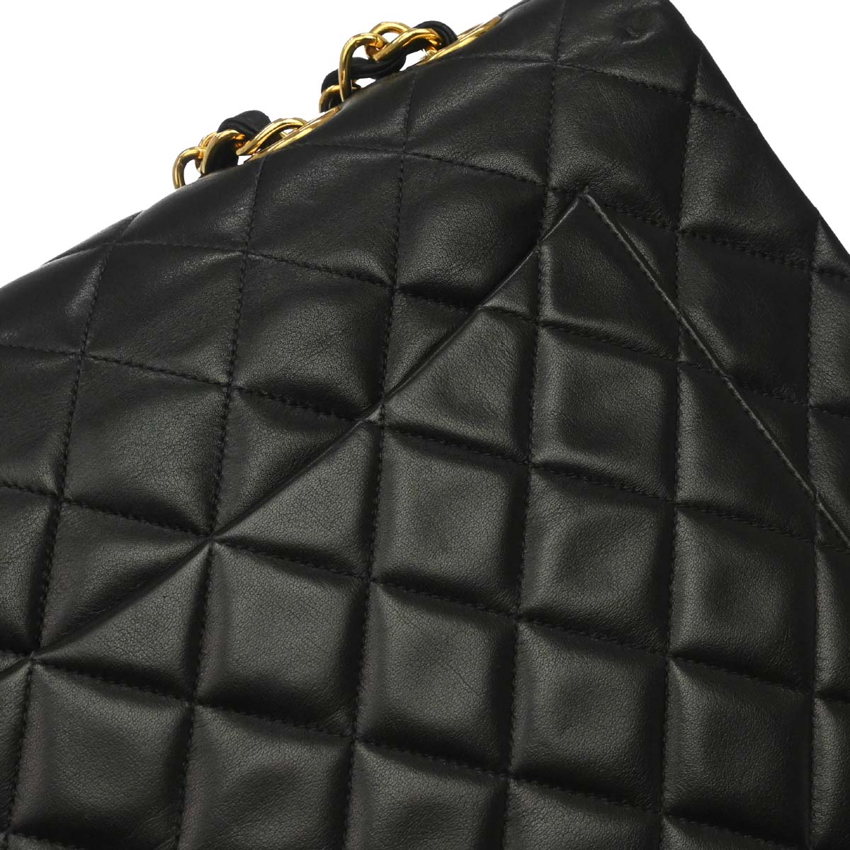 Chanel Black Lambskin Maxi Classic Flap Shoulder - photo 6