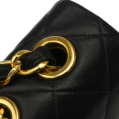 Chanel Black Lambskin Maxi Classic Flap Shoulder - photo 7