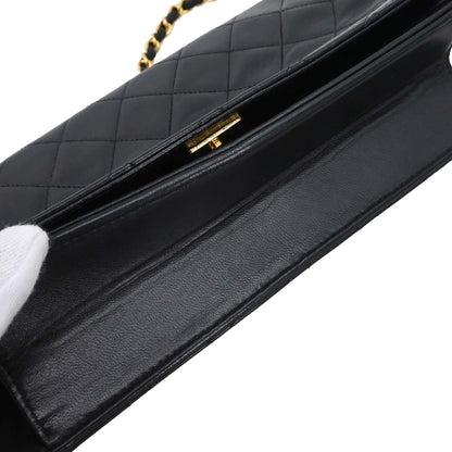 Chanel Black Lambskin Pushlock Small Full Flap Shoulder - photo 7