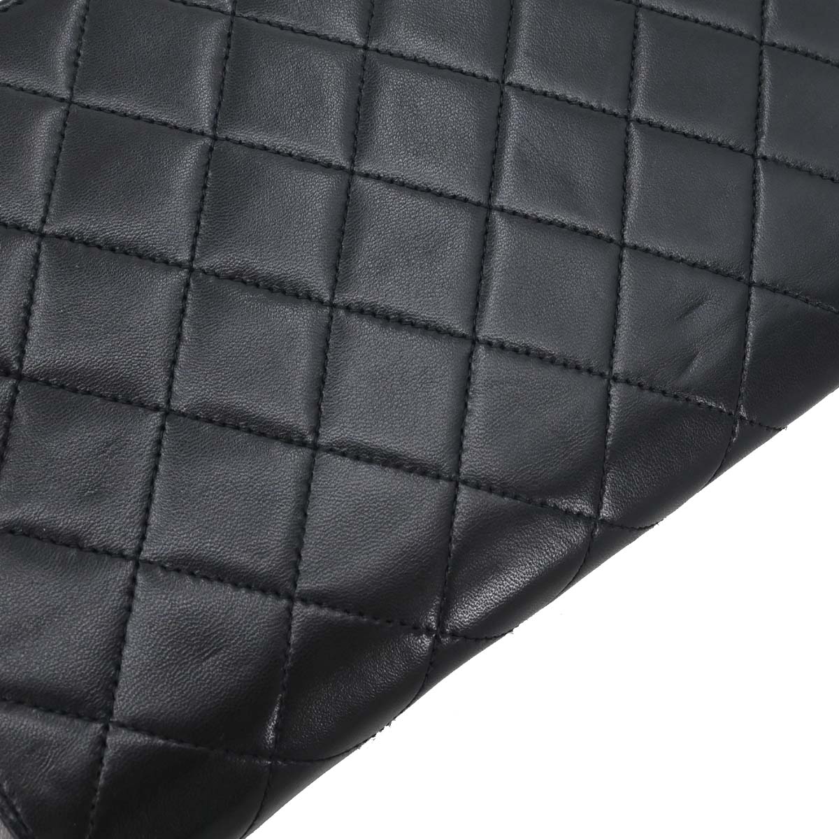Chanel Black Lambskin Pushlock Small Full Flap Shoulder - photo 8