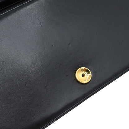 Chanel Black Lambskin Pushlock Small Full Flap Shoulder - photo 9