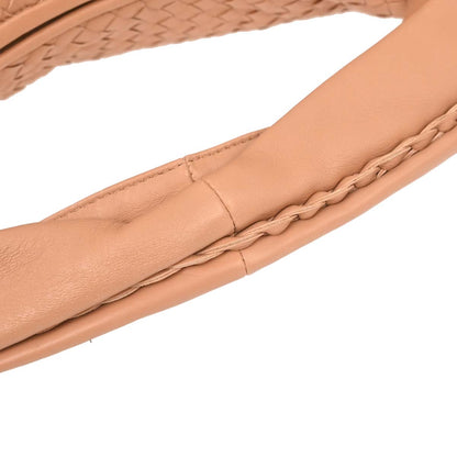 Bottega Veneta Pink Beige Lambskin Intrecciato Hobo - photo 3