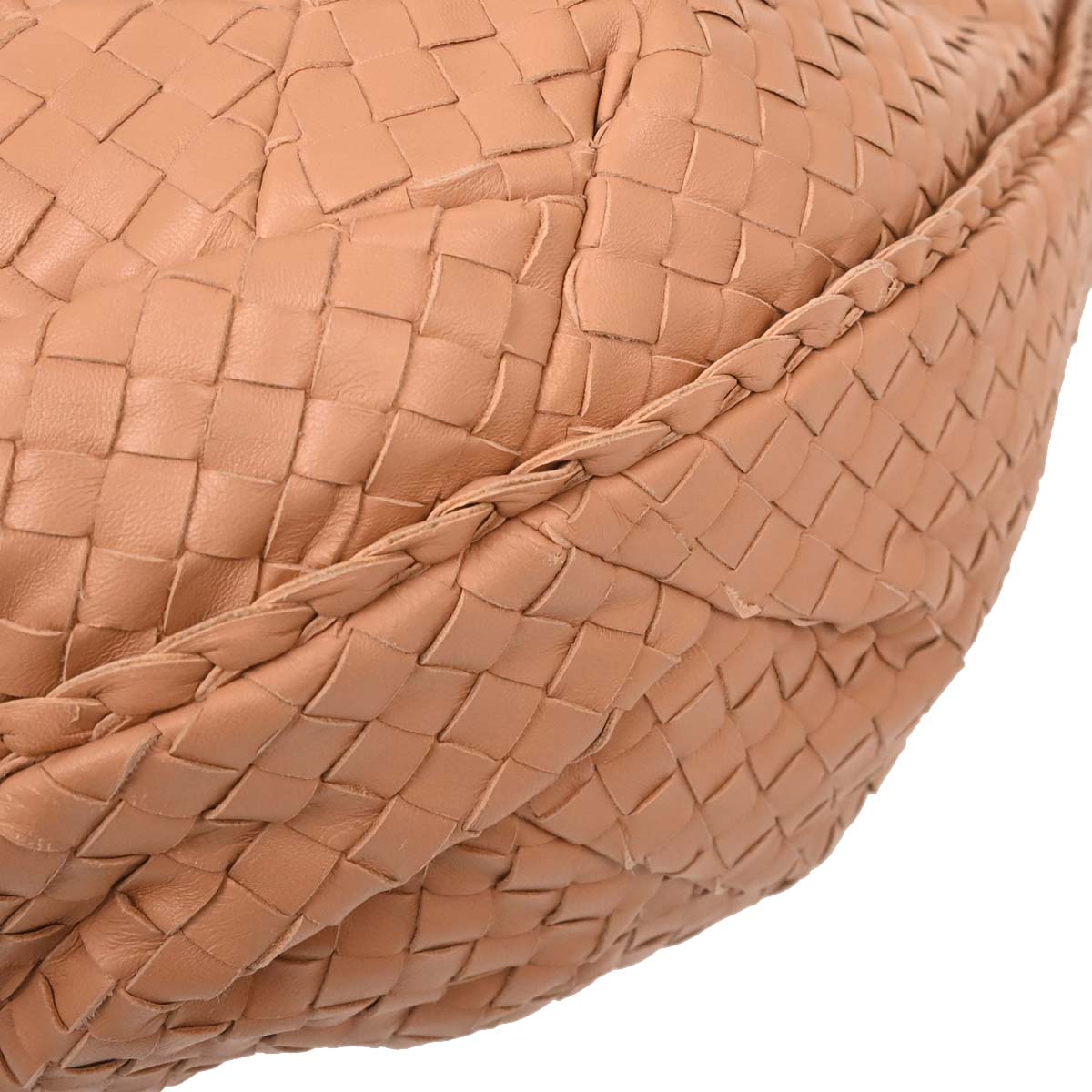 Bottega Veneta Pink Beige Lambskin Intrecciato Hobo - photo 6