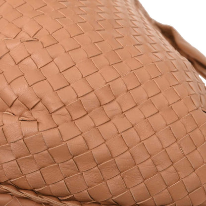 Bottega Veneta Pink Beige Lambskin Intrecciato Hobo - photo 9