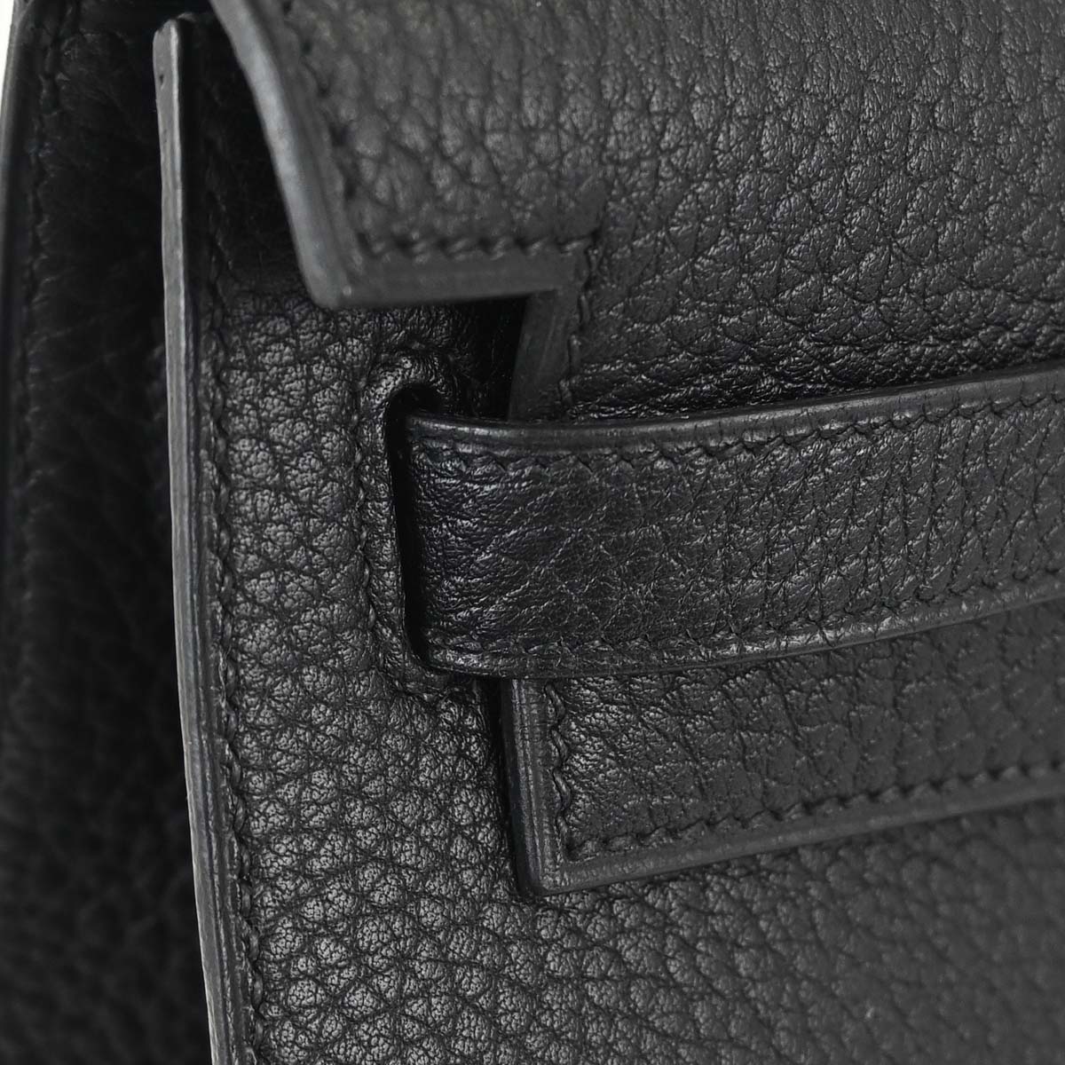 Hermes Black Ardennes Kelly 35 Sellier 2way - photo 4