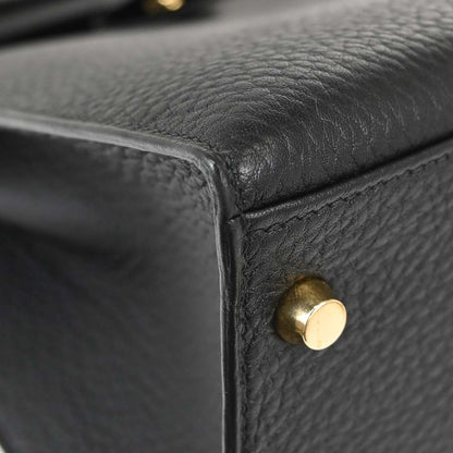 Hermes Black Ardennes Kelly 35 Sellier 2way - photo 5