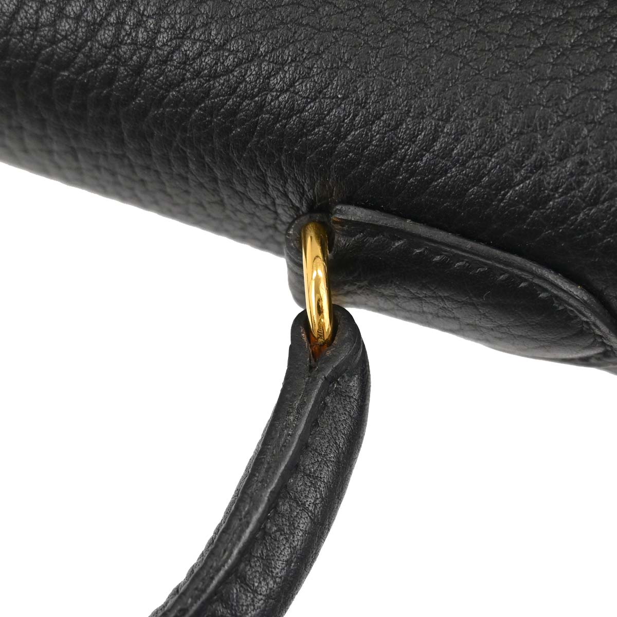 Hermes Black Ardennes Kelly 35 Sellier 2way - photo 7