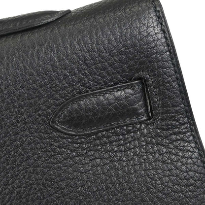 Hermes Black Ardennes Kelly 35 Sellier 2way - photo 8