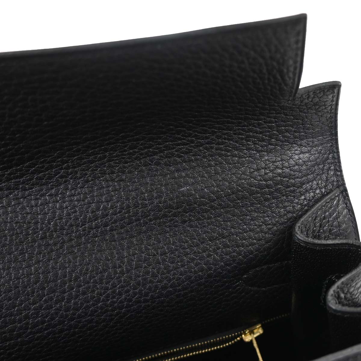 Hermes Black Ardennes Kelly 35 Sellier 2way - photo 9