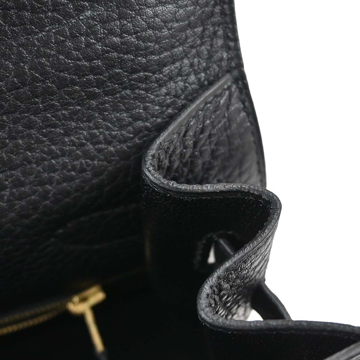 Hermes Black Ardennes Kelly 35 Sellier 2way - photo 10