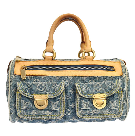 Louis Vuitton Blue Monogram Denim Neo Speedy - photo 1