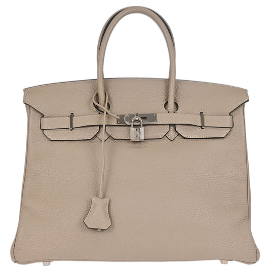 Hermes Gris Tourterelle Togo Birkin 35 - photo 1