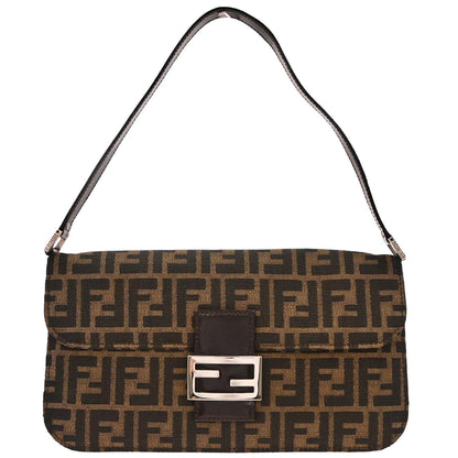 Fendi Brown Canvas Zucca - photo 1