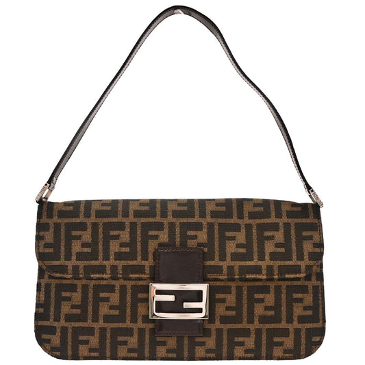 Fendi Brown Canvas Zucca - photo 1